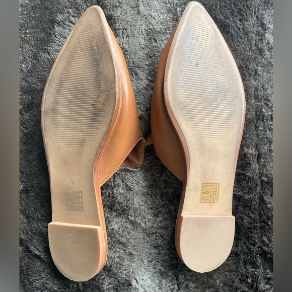 Madewell Gemma Leather Mules size 6 - Picture 4 of 5